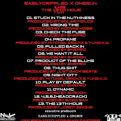Picture for song '12-EASILYCRIPPLED x ONESUN-4,5,6,(headcrack) produ' by artist 'EASILYCRIPPLED X ONESUN'