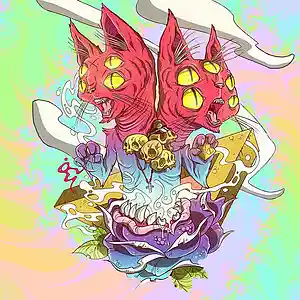 Picture for song 'Trippy Beat Psychedelic Type Beat - Bazinga' by artist 'Purple Six Beats'