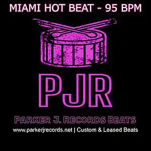 Picture for song 'Miami Hot Beat - 95 bpm' by artist 'Parker J. Records Beats'