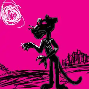 Picture for song 'pink panther' by artist 'CrowBeatz'