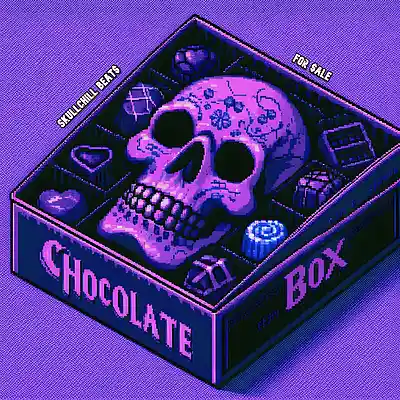 Picture for song 'Relaxing HipHop & Lofi Rap Beat "CHOCOLATE BOX"' by artist 'SkullChill Beats'