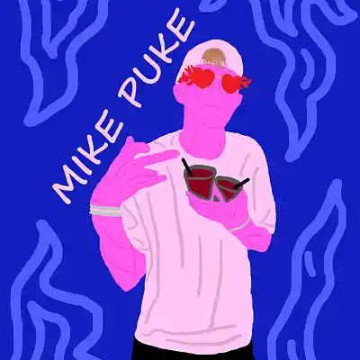 Picture for song 'blue' by artist 'Mike Puke 69'