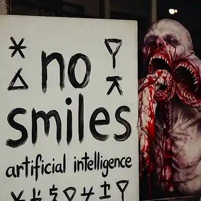 Picture for song 'Artificial intelligence' by artist 'No Smiles'
