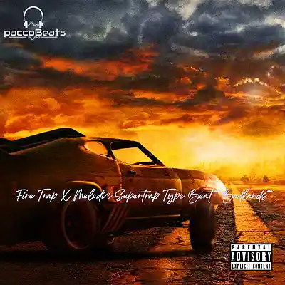 Picture for song 'Fire Trap X Melodic Supertrap Type Beat "Badlands"' by artist 'paccoBeats'