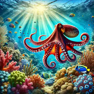 Picture for song 'The Arrogant Octopus' by artist 'DaTrickyP'