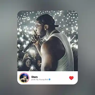Picture for song 'Stars - Pop Smoke x NY Drill Type Beat' by artist 'Prod. Young Biel'