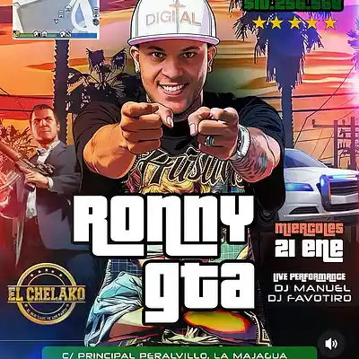 Picture for song 'RONNY GTA TYPE BEAT' by artist 'Bass Drynk'