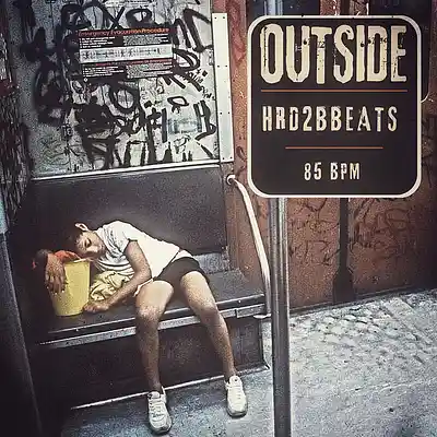 Picture for song 'Outside' by artist 'HRD2BBEATS'