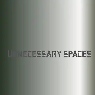 Picture for song 'Unnecessary spaces' by artist 'Spetts'