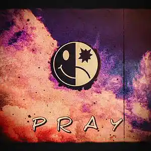 Picture for song '" P R A Y "' by artist 'B L A C K W 3 L L'