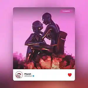 Picture for song '«Planet» (Hyperpop Type Beat)' by artist 'CRYWAVE.'