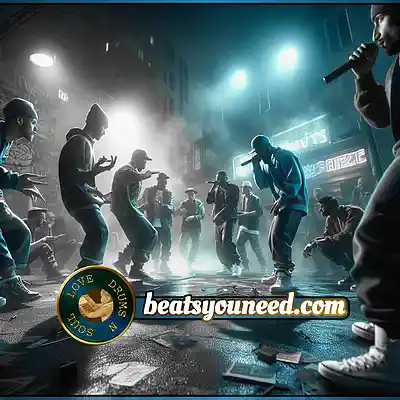 Picture for song 'Mic Check (Hip Hop x Freestyle Beat)' by artist 'Love Drums N Soul'