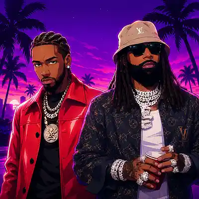 Song picture of 'Back 2 Back (Key Glock x Money Man Type Beat)'