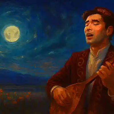 Picture for song 'Мәңгілік үн' by artist 'RMSai'