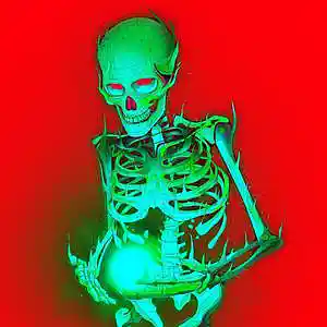 Picture for song 'SKELETON' by artist '8eats8ozhe8'