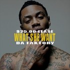 Picture for song '*NEW* What She Want *FREE DOWNLOAD*' by artist 'Da Faktory Beats'