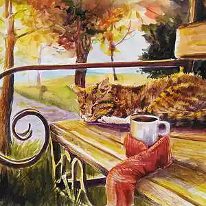 Picture for song 'Nature Jazz Hip Hop Lo FI Chill' by artist 'DJ Ruso'