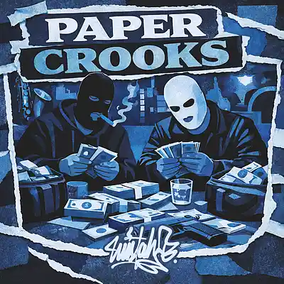 Picture for song 'Paper Crooks - 92 BPM Classic Hip Hop Beats' by artist 'Mistah Blood'