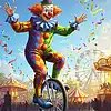 Picture for song 'rode unicycle in reverse darn witches (beat)' by artist 'michael eddings'