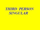 Picture for song 'Third Person Singular' by artist 'Pete Dowan'