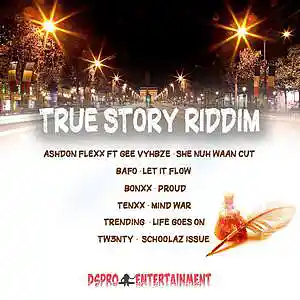 Picture for song 'Ashdon Flexx ft Gee Vyhbze - She nuh Waan Cut' by artist 'Ds Pro Entertainment'
