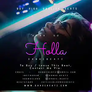 Picture for song 'HOLLA' by artist 'DanoeBeatz'