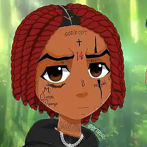 Picture for song 'Trippie red type beat 2021 "Rage"' by artist 'RIAD BEATZ'