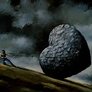 Picture for song 'I'M TIRED OF DRAGGING THIS HEAVY HEART' by artist 'tamsnumber4'