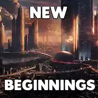 Picture for song 'New Beginnings - Futuristic New Age Rap Beat' by artist 'Lbeats.com'