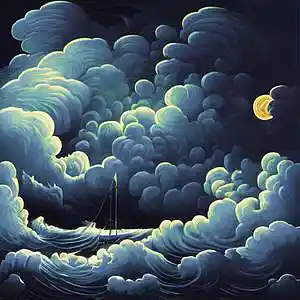 Picture for song 'At the sea: storm in the night' by artist 'Jav Grojas'