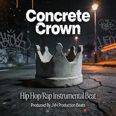 Picture for song 'Concrete Crown - Rap/Hip Hop Beat (120Bpm)' by artist 'JVH Production Beats'