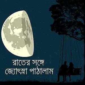 Picture for song 'Rater Songe Jyotsna Pathalam' by artist 'Supam Roy (Sabuj Basinda)'