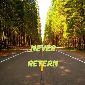 Picture for song '"never retern" prod.byTENMYBLACKSLIDE' by artist 'TENMYBLACKSLIDE'