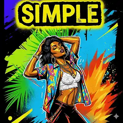 Picture for song 'Simple - Dancehall Shatta Type Beat' by artist 'DAREN Sanala'