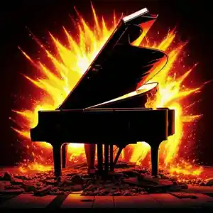 Picture for song 'Piano Fury' by artist 'polishchuk'