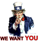 Picture for song '*NEW* WE WANT YOU (Free Download)' by artist 'Dmoneyhere'