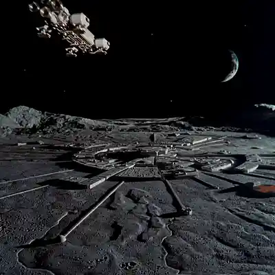 Picture for song 'Moonbase' by artist 'Dream States'