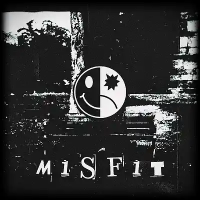 Picture for song '" M 1 S F 1 T "' by artist 'B L A C K W 3 L L'