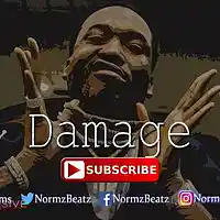 Picture for song 'FREE Meek Mill Type Beat - Damage' by artist 'NormzBeatz'