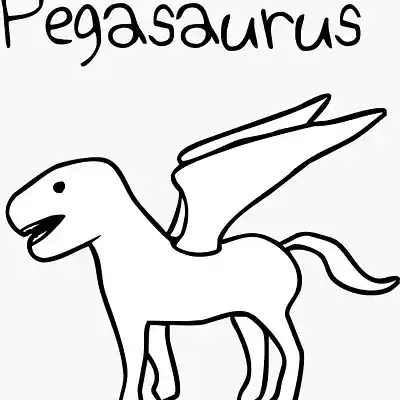 Picture for song 'Pegasaurus 1st edit' by artist 's9undV1ZNZ K 0 D 3 7'