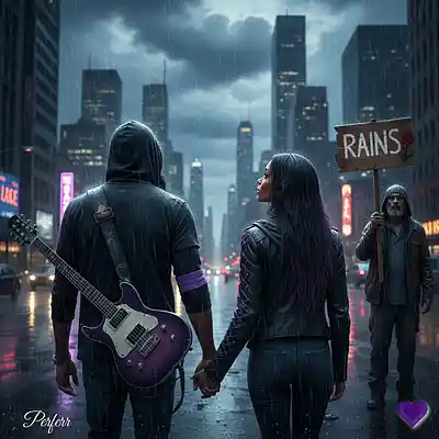 Picture for song 'Rains.' by artist 'Perferr'