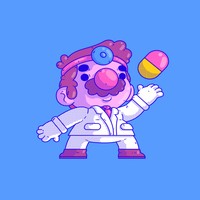 Picture for song 'Weird 8bit Trippy Psychedelic Trap Beat - Dr Mario' by artist 'Purple Six Beats'