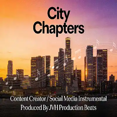 Picture for song 'City Chapter - Content Creators Beat (90Bpm)' by artist 'JVH Production Beats'