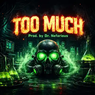 Picture for song 'Too much' by artist 'Dr Nefarious'