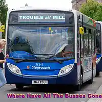 Picture for song 'Where Have All The Busses Gone' by artist 'Trouble at' Mill'