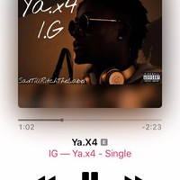 Picture for song 'Ya X4 by I.G. ' by artist 'I.G.'