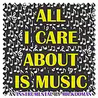 Picture for song 'All I Care About Is Music' by artist 'Mr.Kooman'