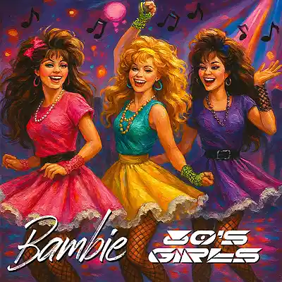 Picture for song '80's Girls (Extended Version)' by artist 'Bambie Rae'