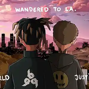Picture for song 'Juice WRLD & Justin Bieber, Wandered To La' by artist 'TreyCXRE'