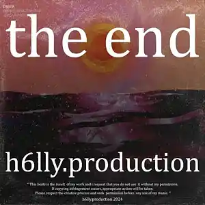 Picture for song 'the end' by artist 'h6lly.production'